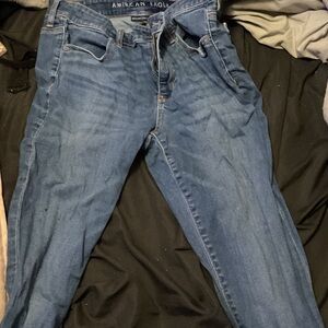 American Eagle Outfitters Blue Skinny Jeans